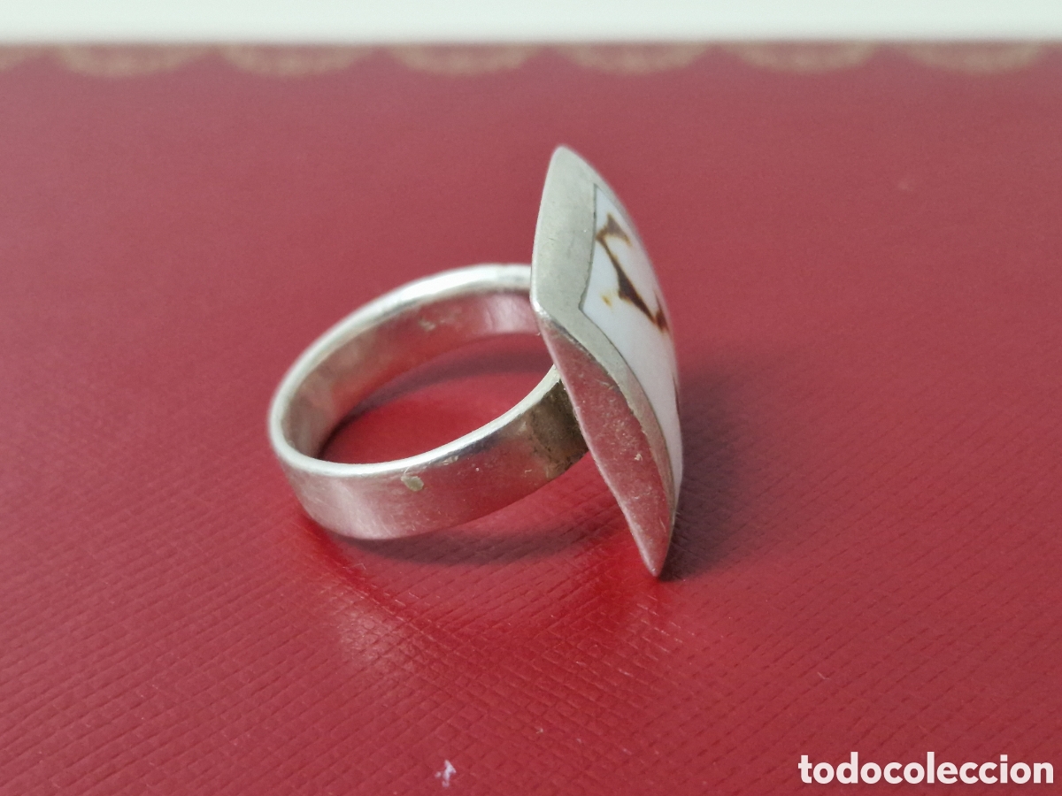 Joyeria: BONITO ANILLO EN PLATA DE LEY CONTRASTES - Foto 6