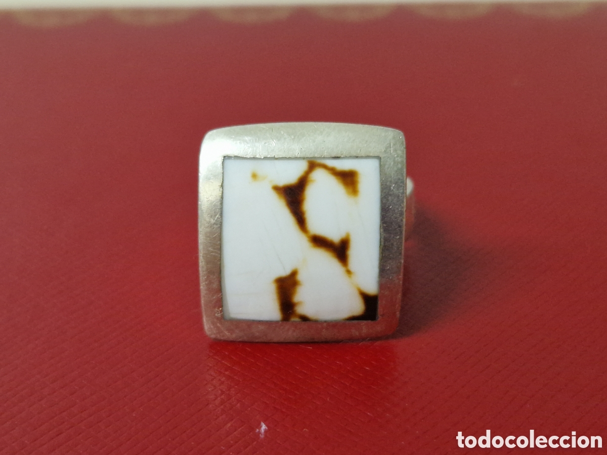 Joyeria: BONITO ANILLO EN PLATA DE LEY CONTRASTES - Foto 1
