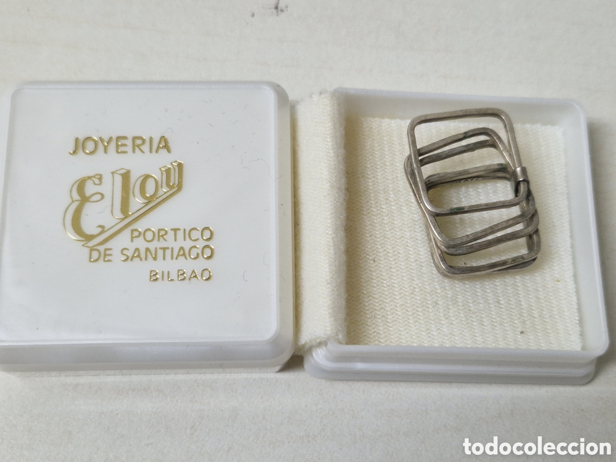 Joyeria: ANILLO DE 7 ANILLOS EN PLATA DE LEY CONTRASTES - Foto 7