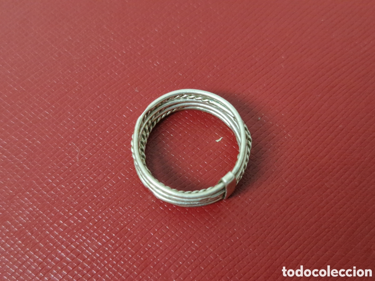 Joyeria: BONITO ANILLO EN PLATA DE LEY CONTRASTES - Foto 4