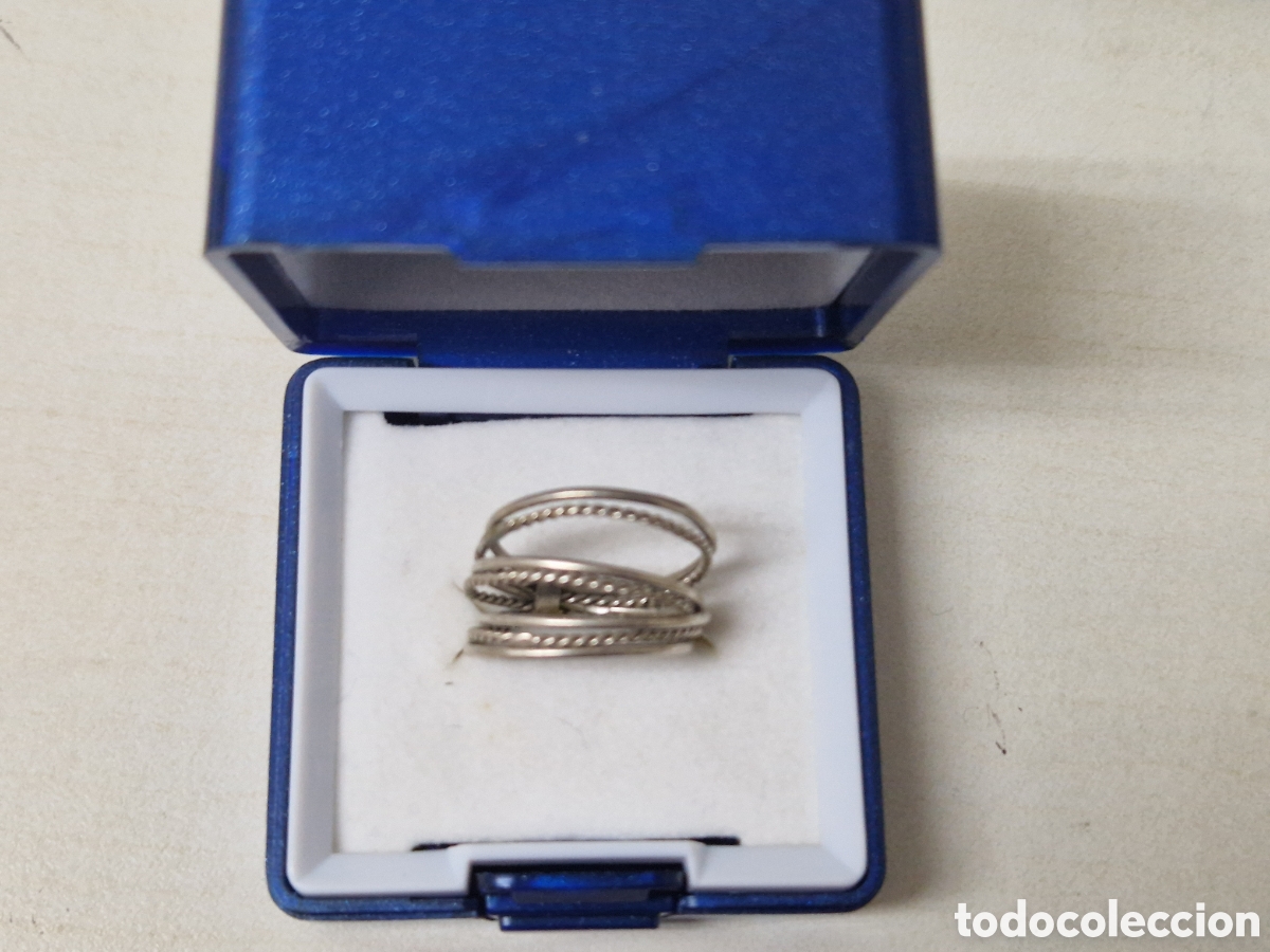 Joyeria: BONITO ANILLO EN PLATA DE LEY CONTRASTES - Foto 6