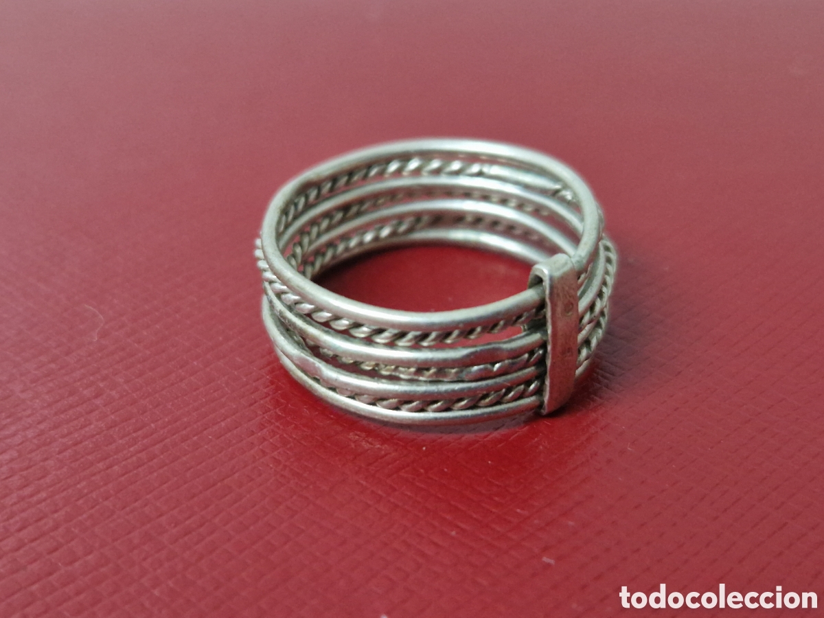 Joyeria: BONITO ANILLO EN PLATA DE LEY CONTRASTES - Foto 1