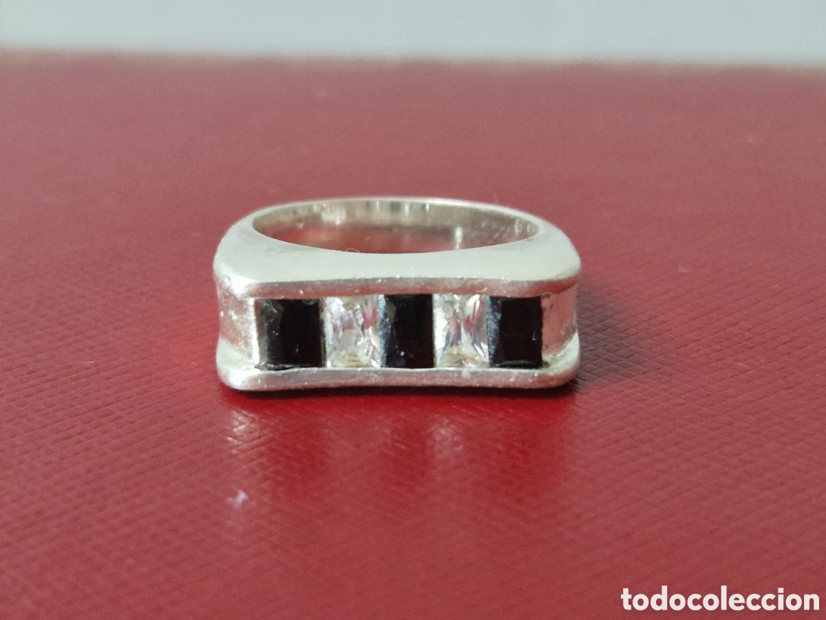 Joyeria: BONITO ANILLO EN PLATA DE LEY CONTRASTES - Foto 4