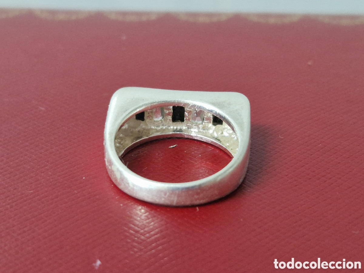 Joyeria: BONITO ANILLO EN PLATA DE LEY CONTRASTES - Foto 6