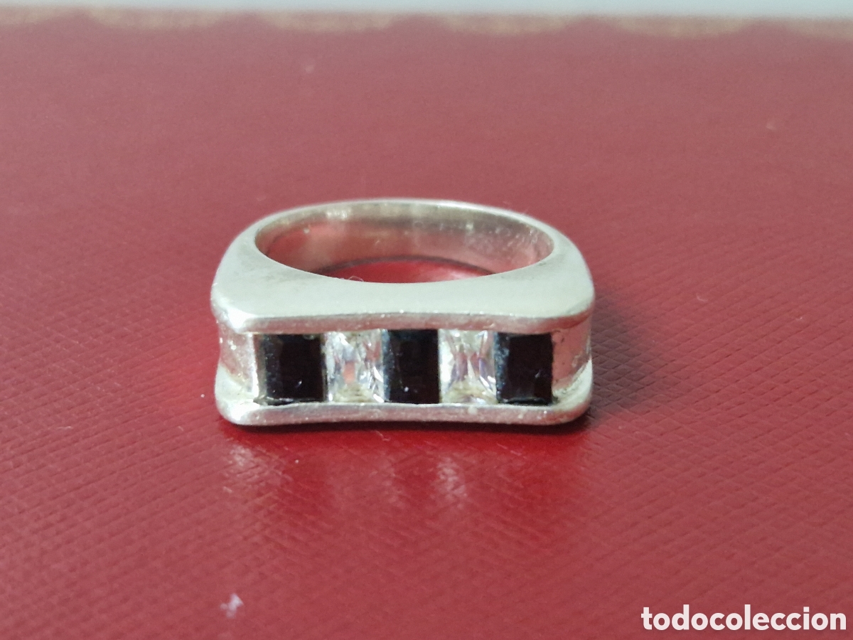 Joyeria: BONITO ANILLO EN PLATA DE LEY CONTRASTES - Foto 8