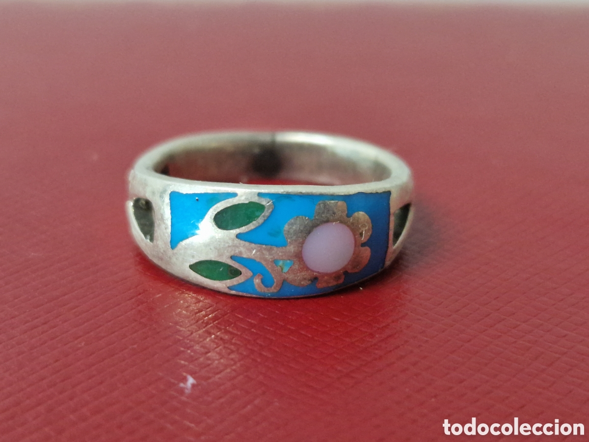 Joyeria: ANILLO DE PLATA DE LEY CONTRASTES - Foto 3