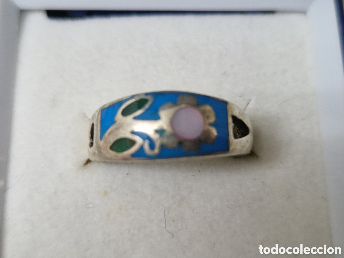 Joyeria: ANILLO DE PLATA DE LEY CONTRASTES - Foto 1