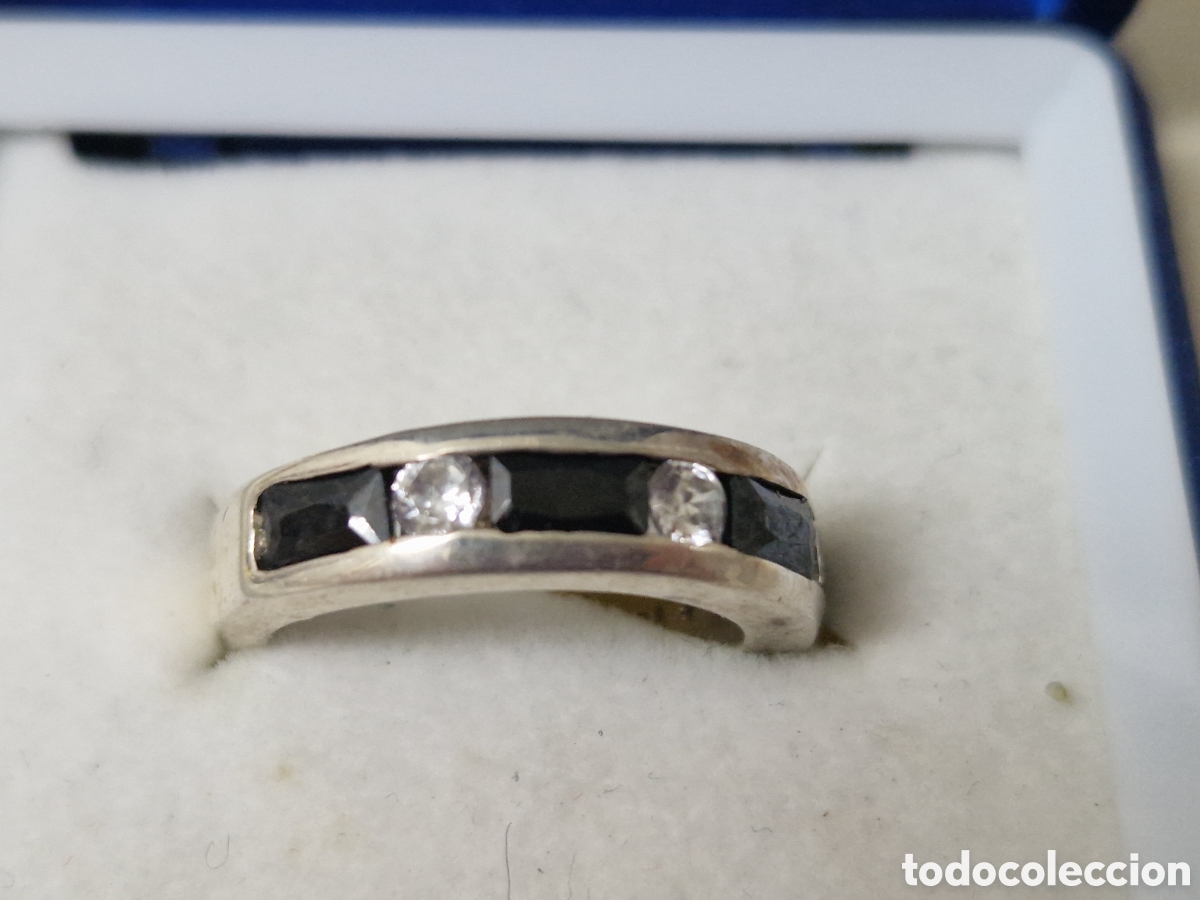Joyeria: BONITO ANILLO EN PLATA DE LEY CONTRASTES - Foto 1