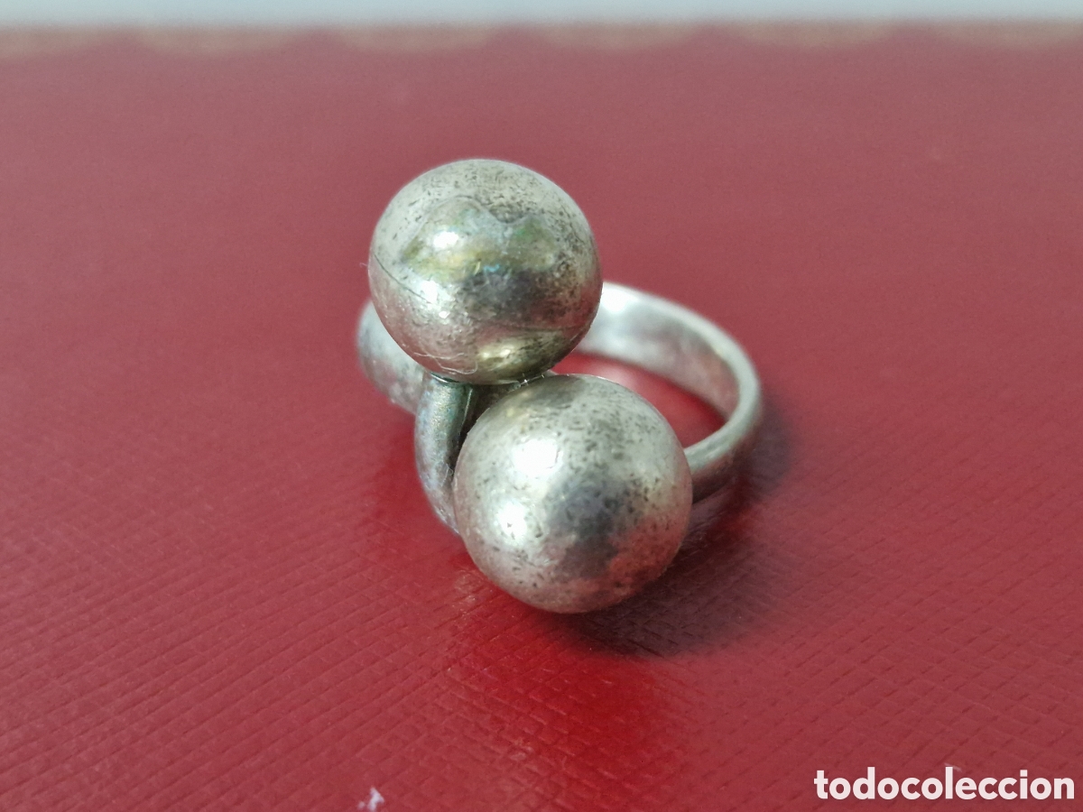 Joyeria: ANILLO DE PLATA DE LEY CONTRASTES - Foto 1