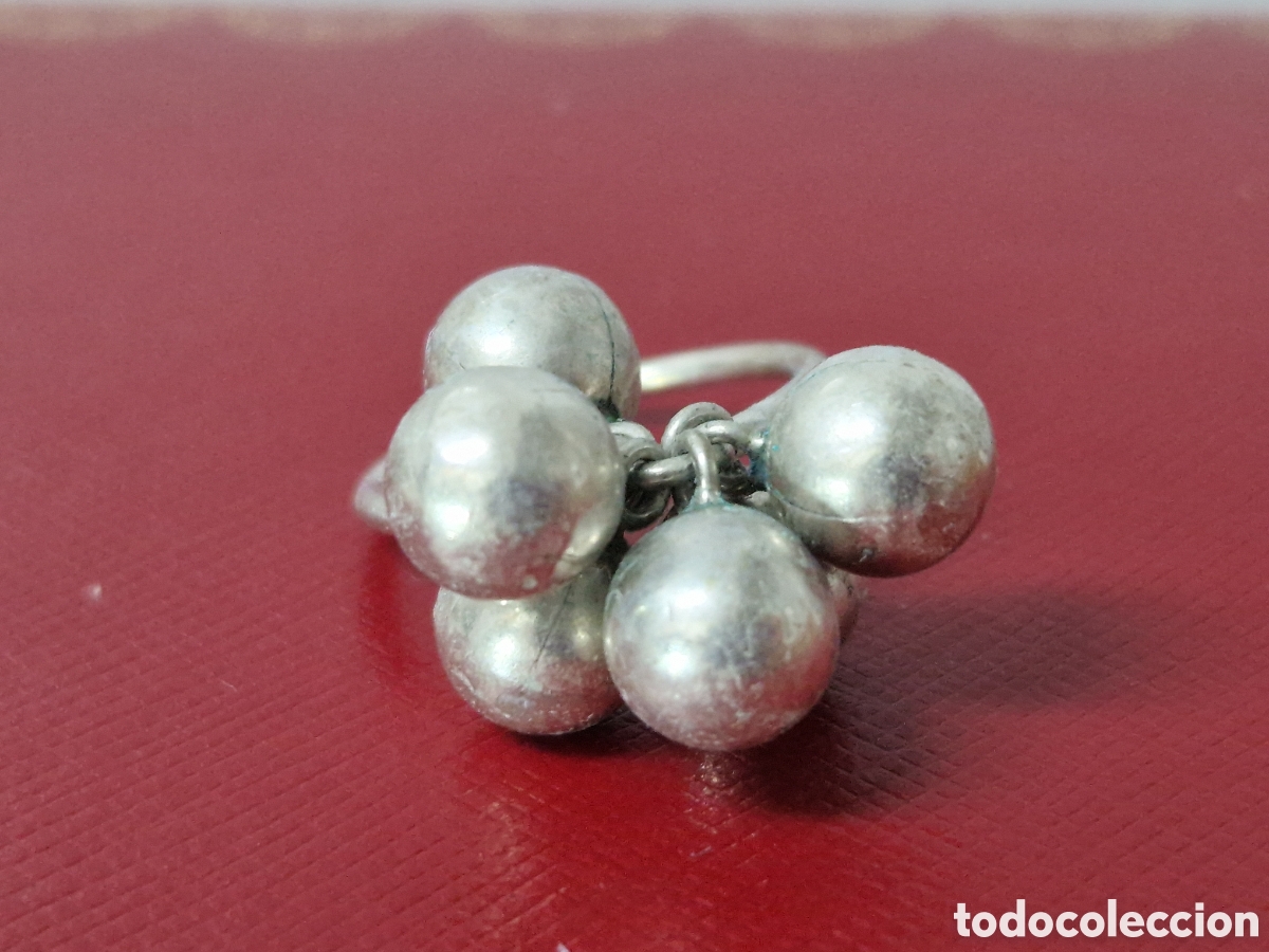 Joyeria: ANILLO DE BOLAS DE PLATA DE LEY CONTRASTES - Foto 3