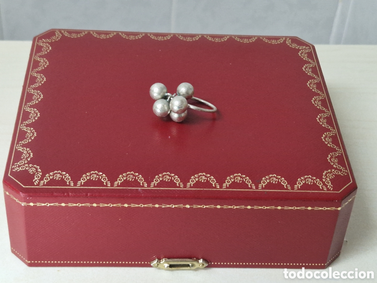 Joyeria: ANILLO DE BOLAS DE PLATA DE LEY CONTRASTES - Foto 5