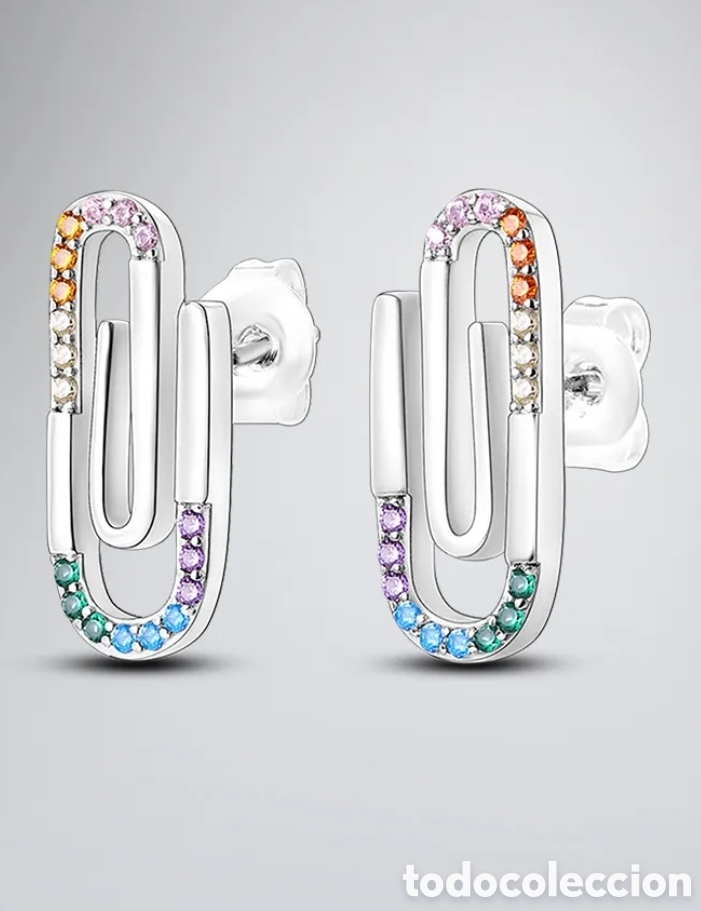 Joyeria: Pendientes de Plata Clips - Foto 3
