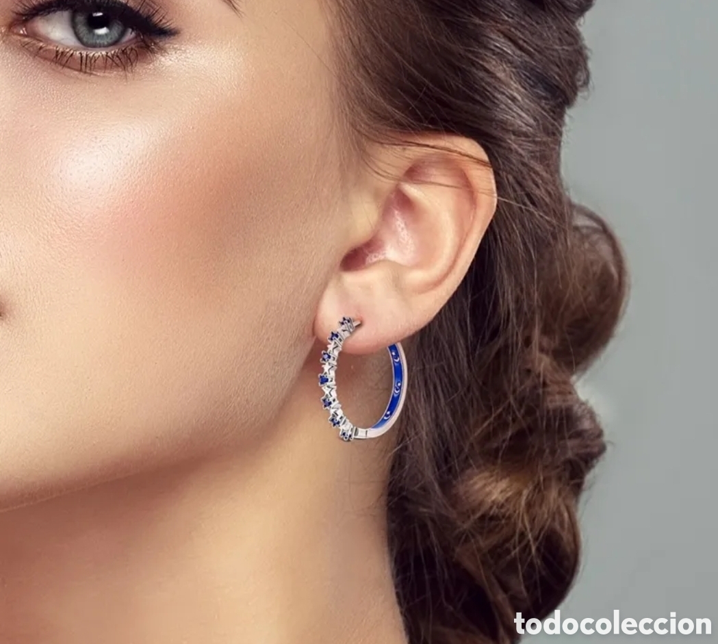 Joyeria: Pendientes de Plata Lunas - Foto 2