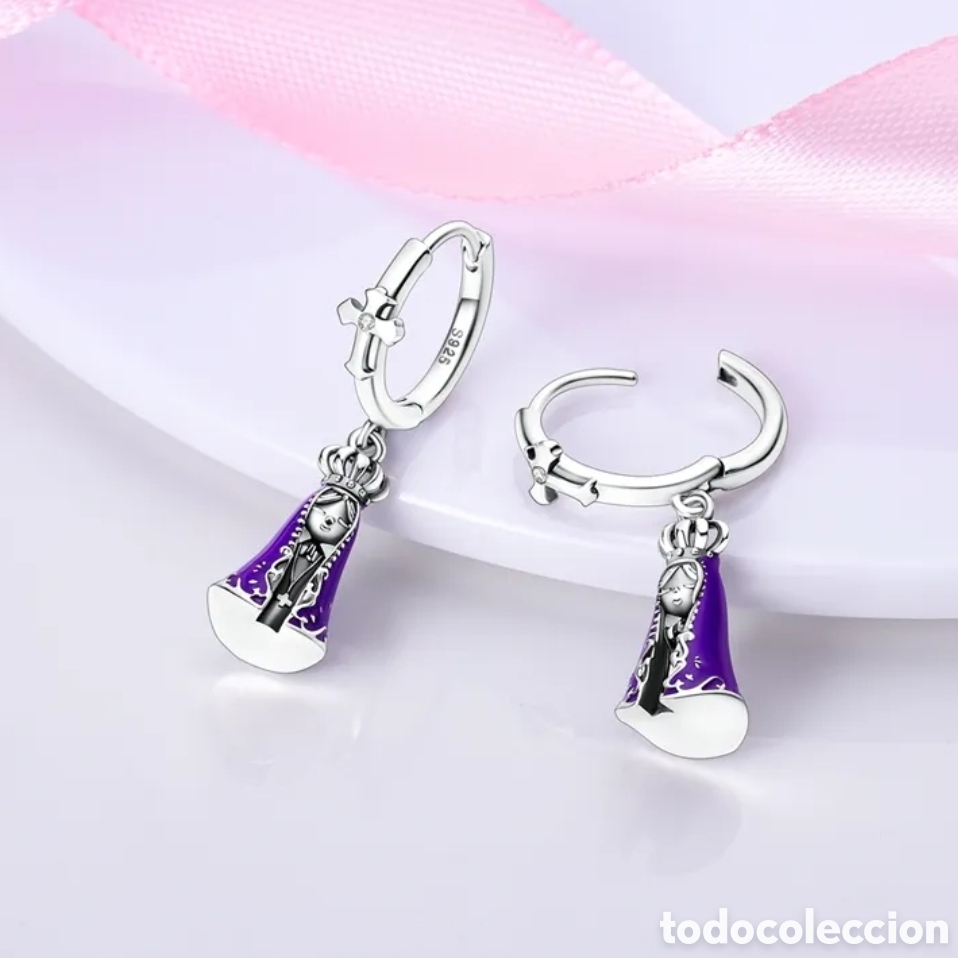 Joyeria: Pendientes de Plata Virgen - Foto 1