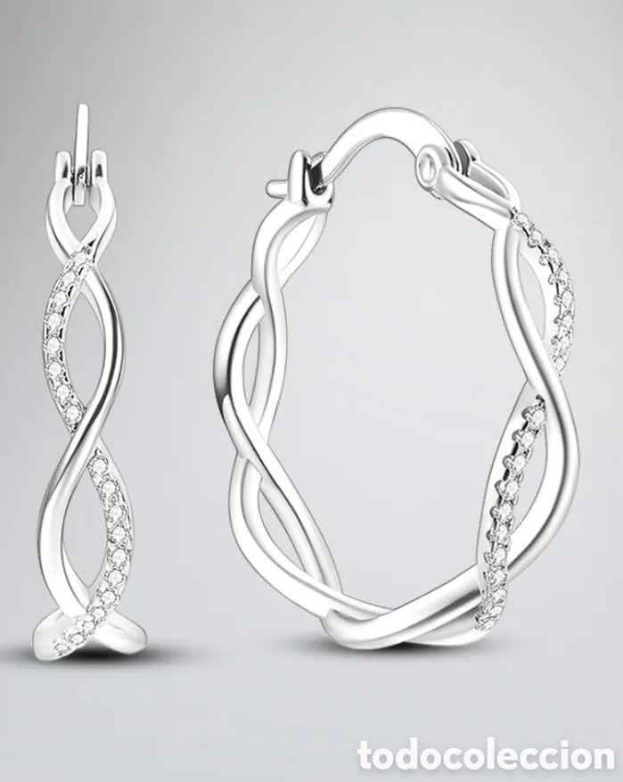 Joyeria: Pendientes de Plata Aros Tenzados - Foto 3