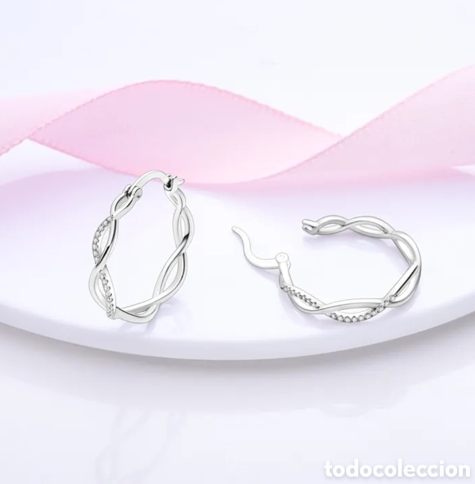 Joyeria: Pendientes de Plata Aros Tenzados - Foto 1