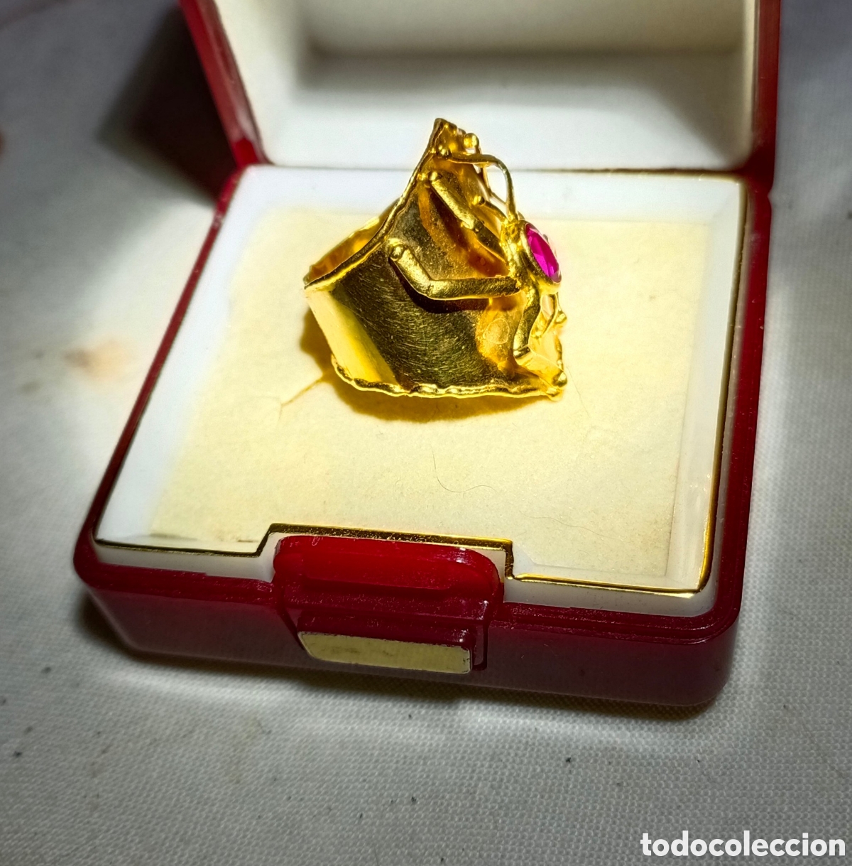 Joyeria: Anillo de oro de 18 k - Foto 4