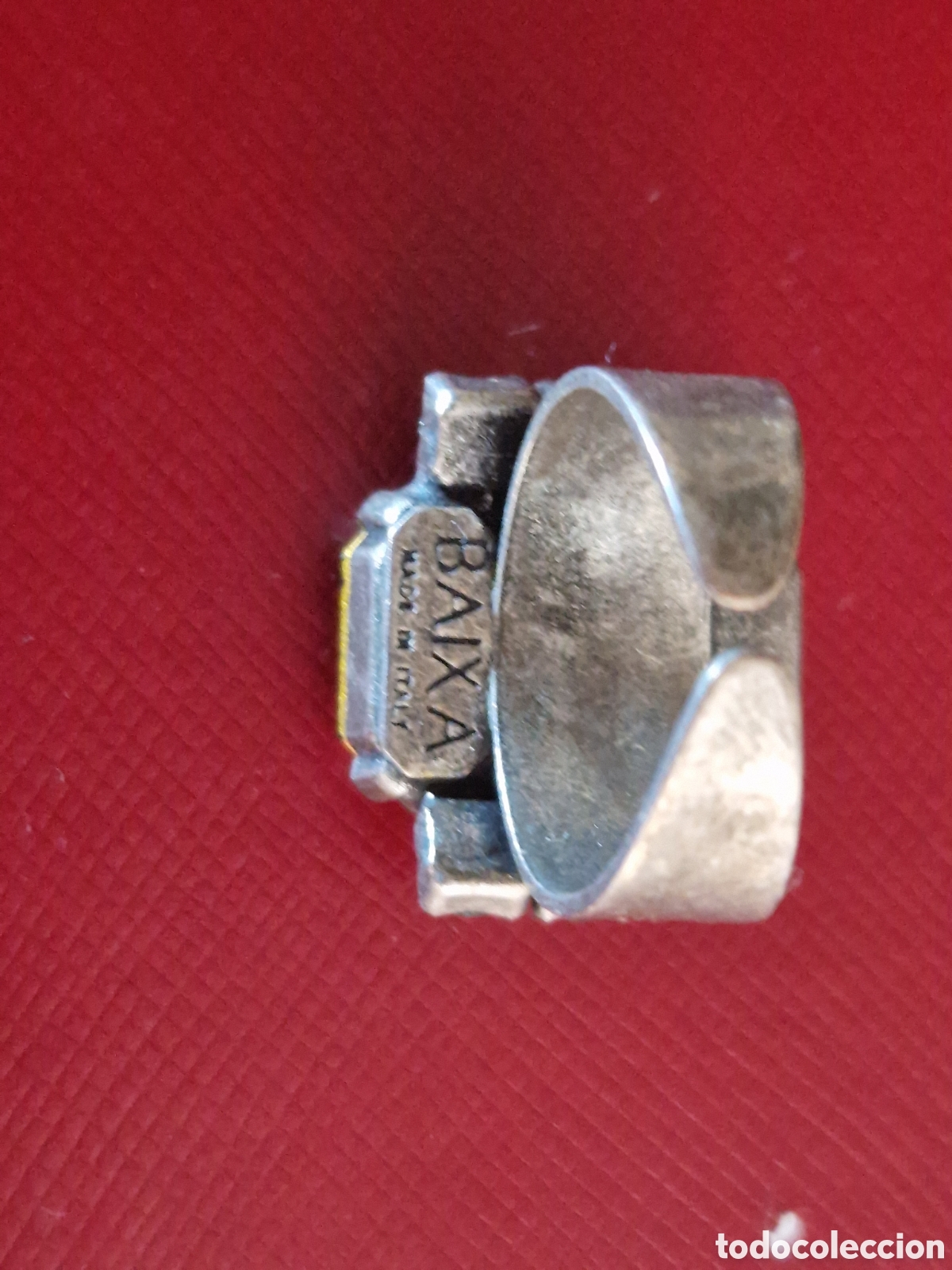 Joyeria: ANILLO DE METAL CON BA&Ntilde;O EN RODIO - Foto 5