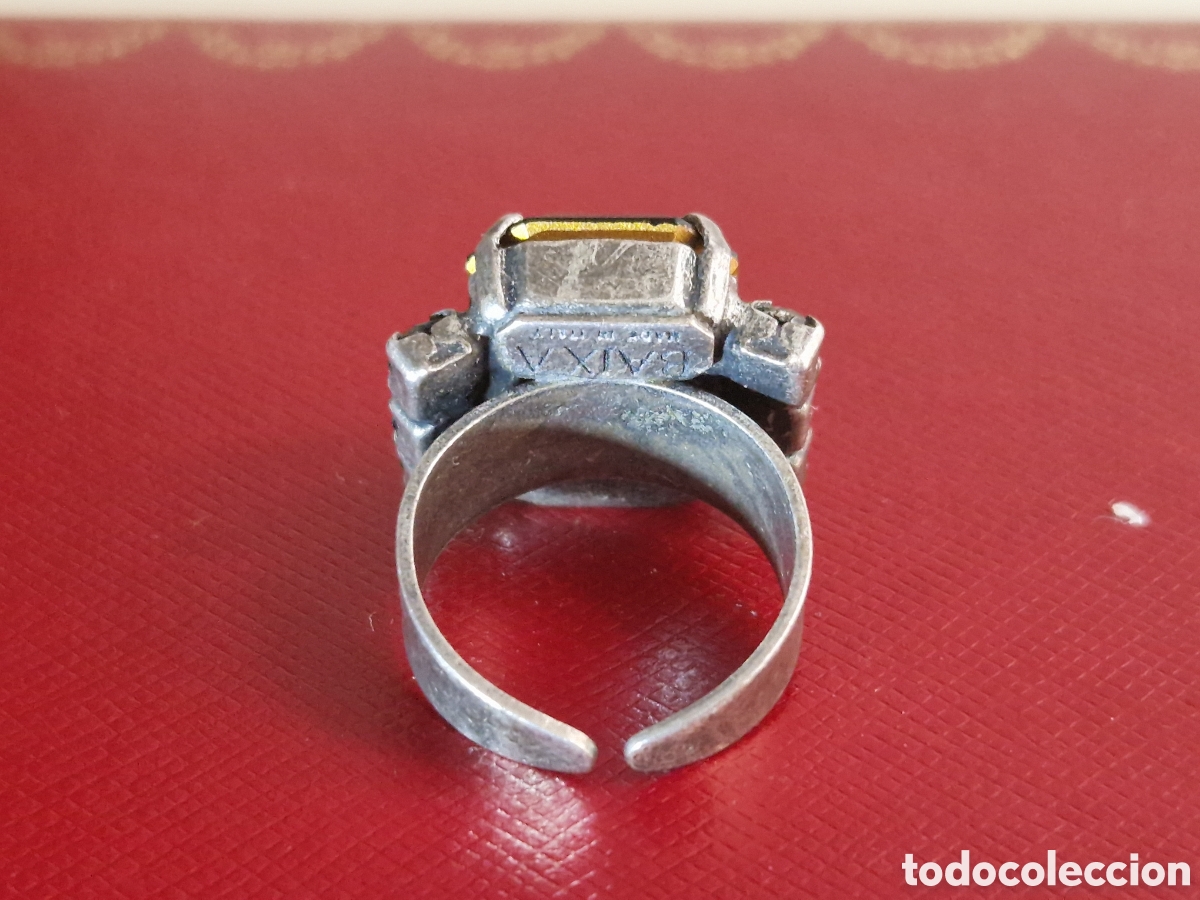 Joyeria: ANILLO DE METAL CON BA&Ntilde;O EN RODIO - Foto 7