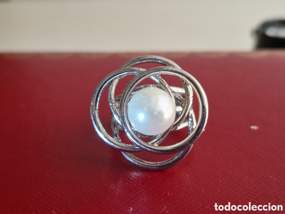 Joyeria: ANILLO DE METAL Y RODIO NUEVO - Foto 2