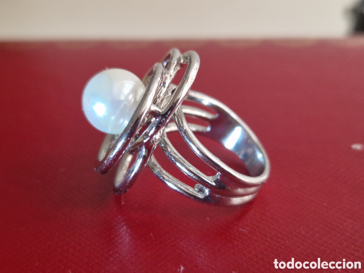Joyeria: ANILLO DE METAL Y RODIO NUEVO - Foto 3