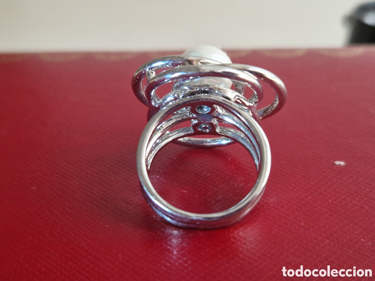 Joyeria: ANILLO DE METAL Y RODIO NUEVO - Foto 4