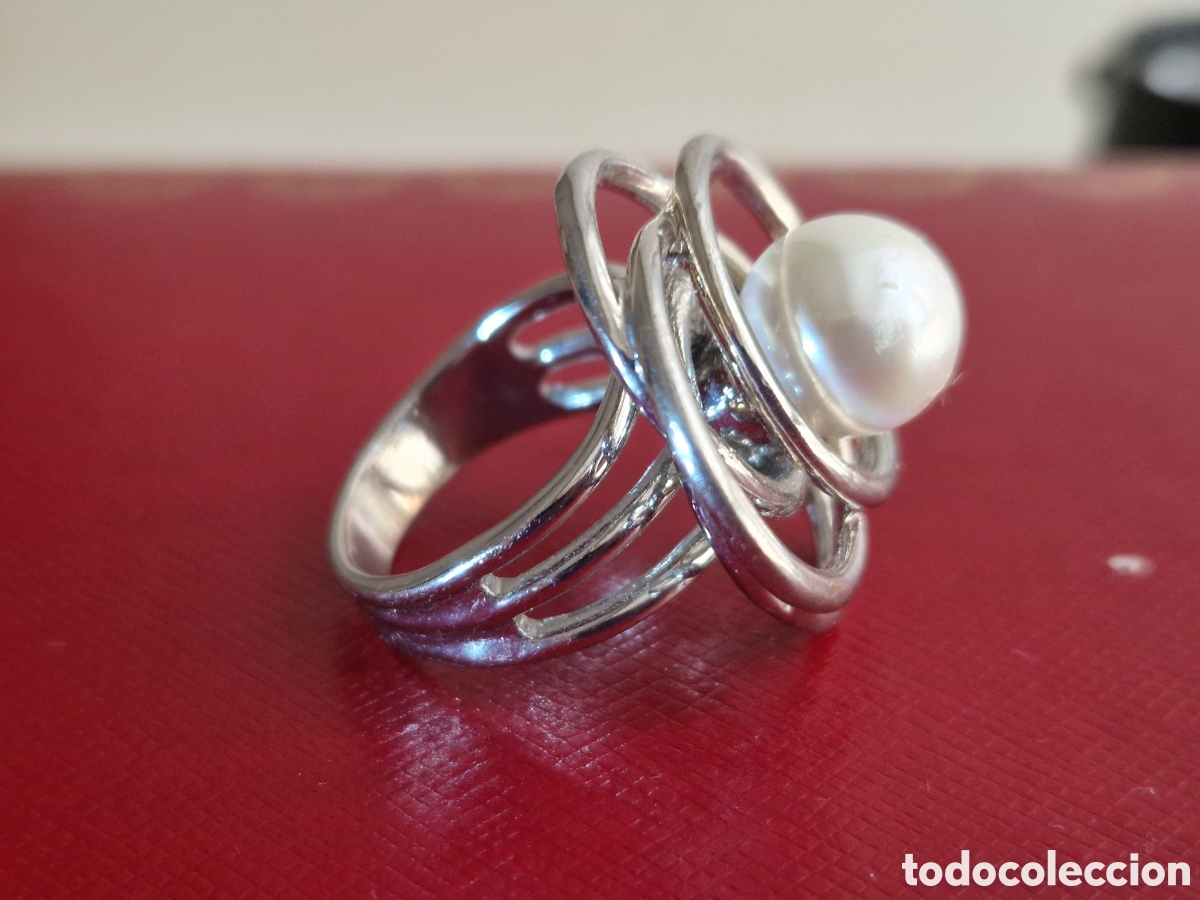 Joyeria: ANILLO DE METAL Y RODIO NUEVO - Foto 5