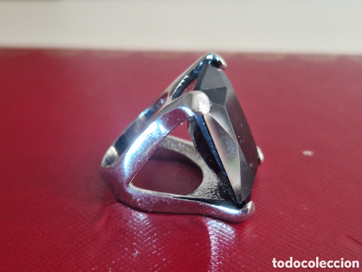 Joyeria: ANILLO DE RODIO Y CRISTAL - Foto 5