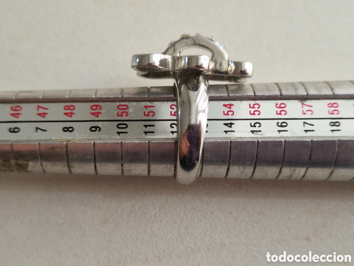 Joyeria: BONITO ANILLO EN METAL Y RODIO - Foto 6