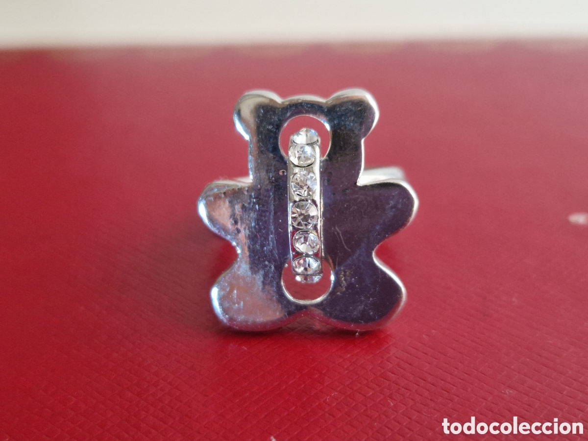 Joyeria: BONITO ANILLO EN METAL Y RODIO - Foto 1
