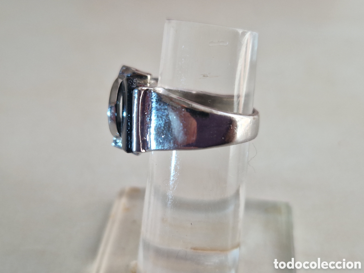 Joyeria: ANILLO DE METAL CON BA&Ntilde;O DE RODIO - Foto 8