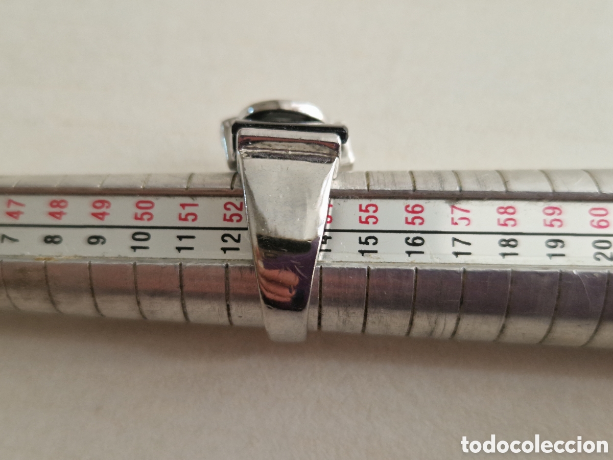 Joyeria: ANILLO DE METAL CON BA&Ntilde;O DE RODIO - Foto 9