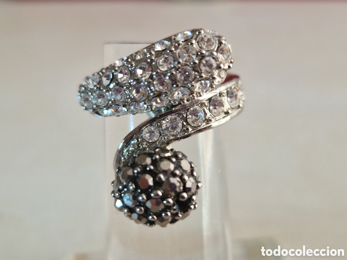 Joyeria: BONITO ANILLO EN RODIO CON CIRCONITAS - Foto 6