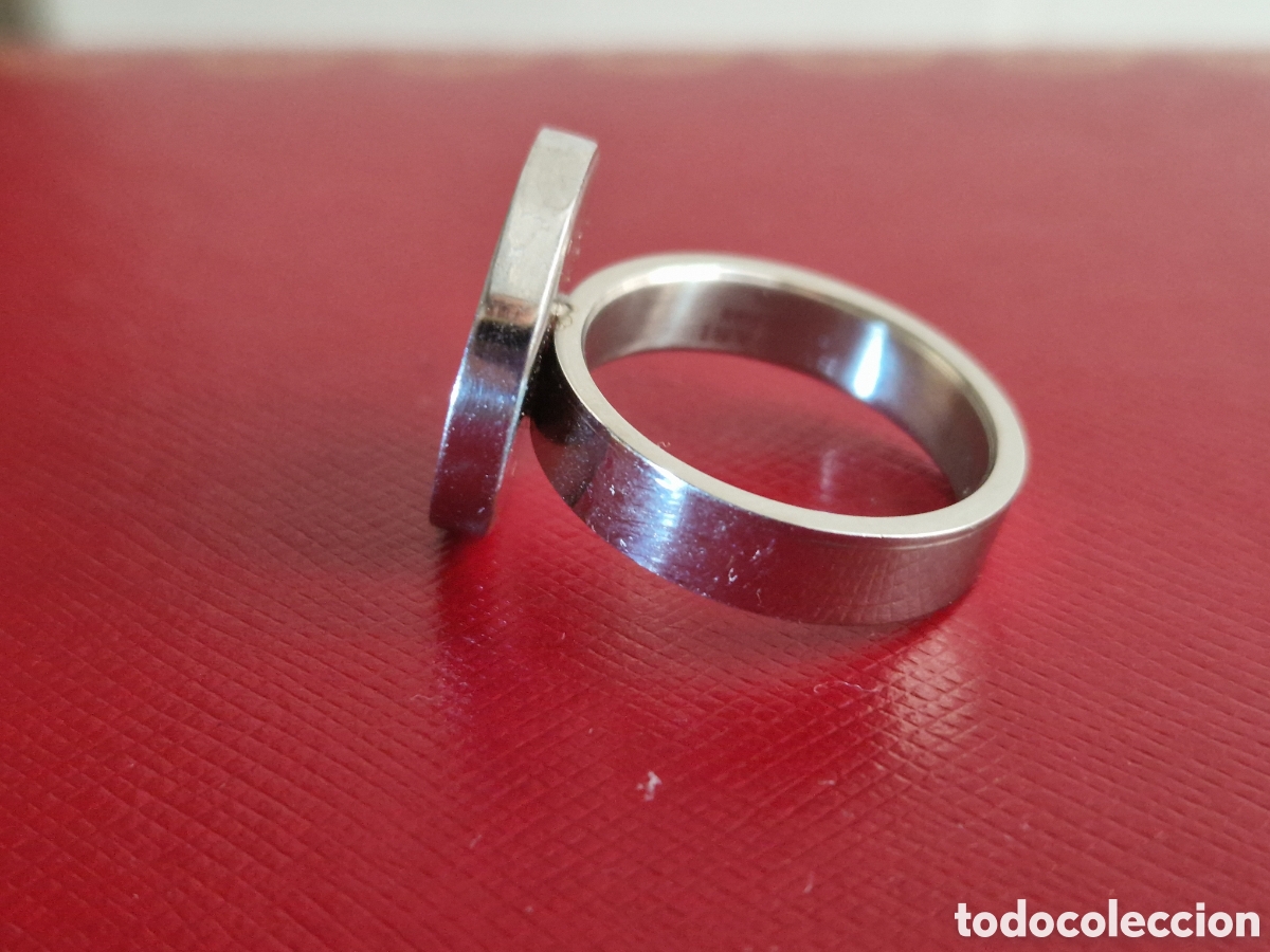 Joyeria: ANILLO DE ACERO Y CIRCONITAS NUEVO - Foto 3