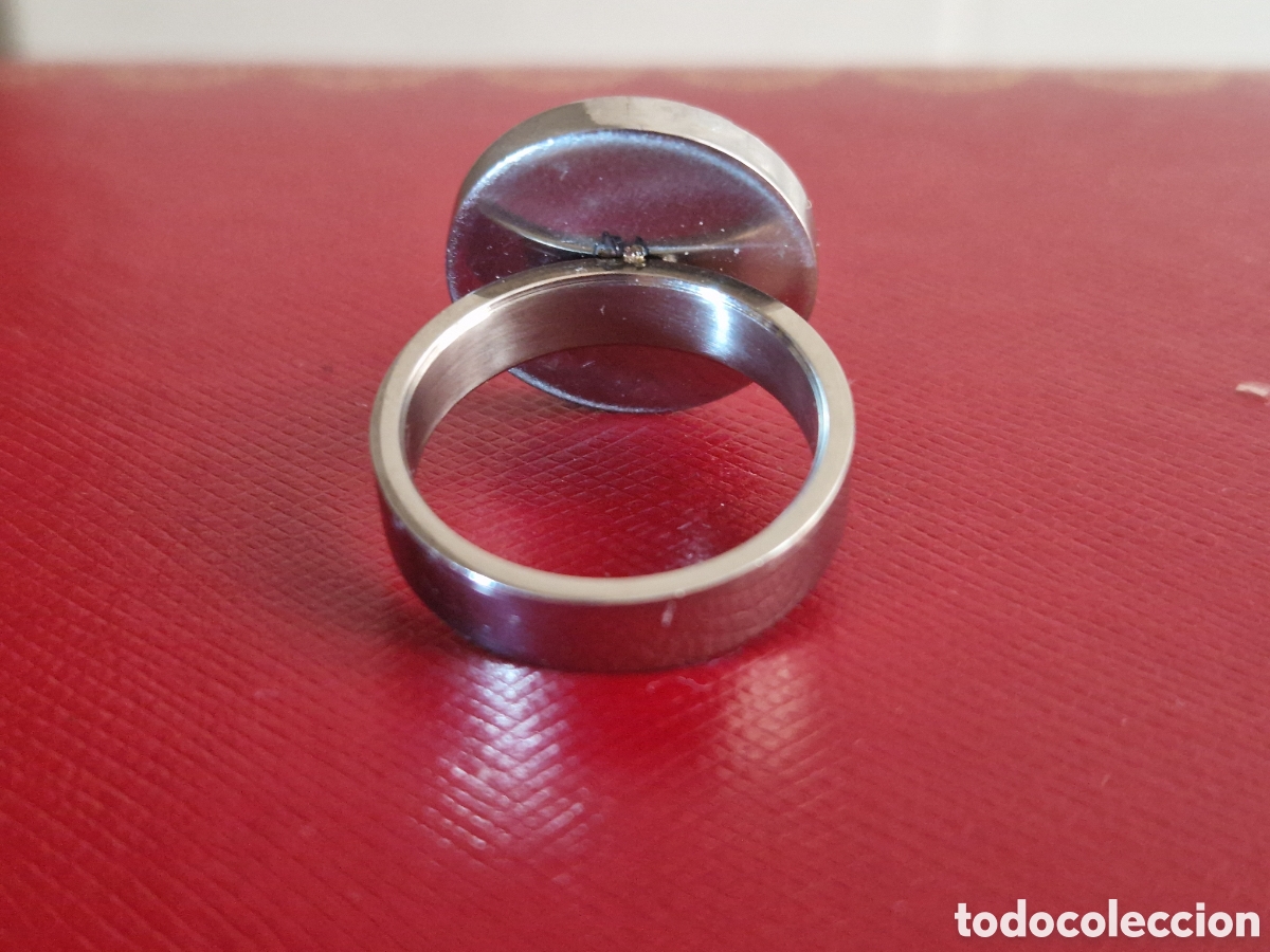 Joyeria: ANILLO DE ACERO Y CIRCONITAS NUEVO - Foto 4