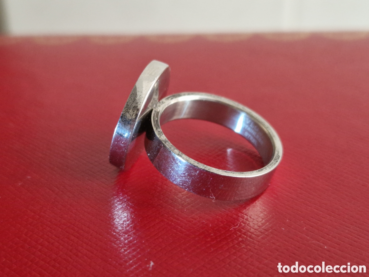 Joyeria: BONITO ANILLO EN ACERO Y CIRCONITAS - Foto 3