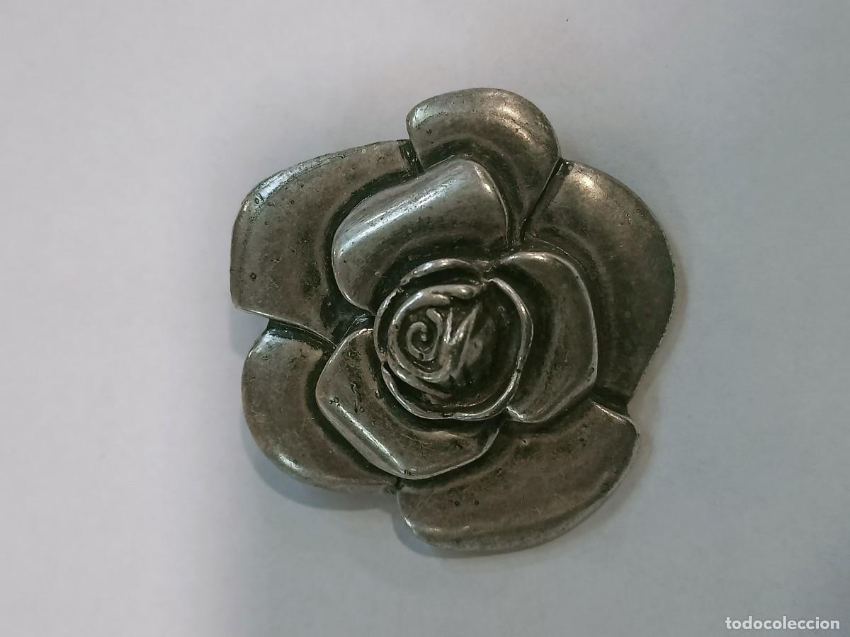 Joyeria: Bonito broche flor en plata. REF-6358 - Foto 1