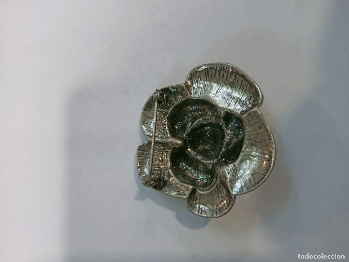 Joyeria: Bonito broche flor en plata. REF-6358 - Foto 2