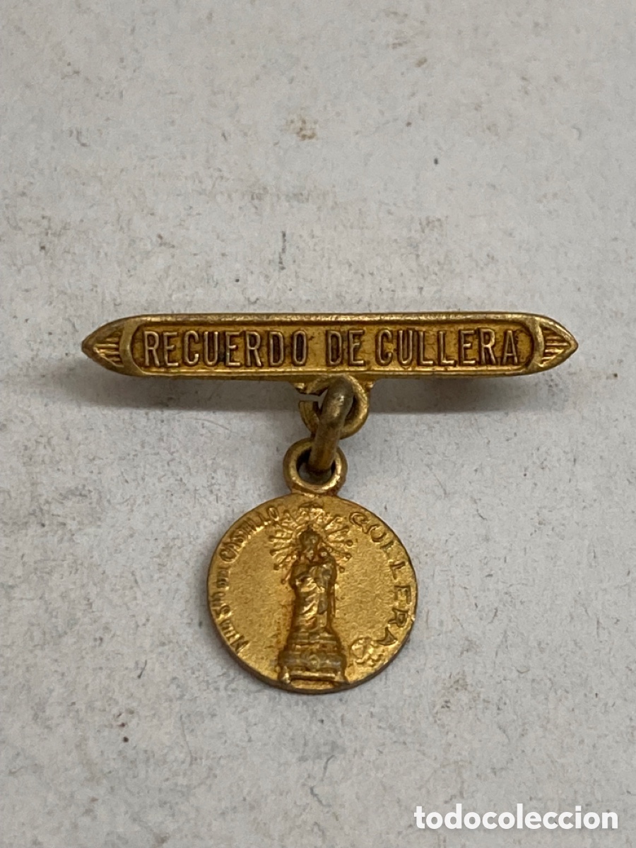 Joyeria: Broche religioso met&aacute;lico - Foto 1