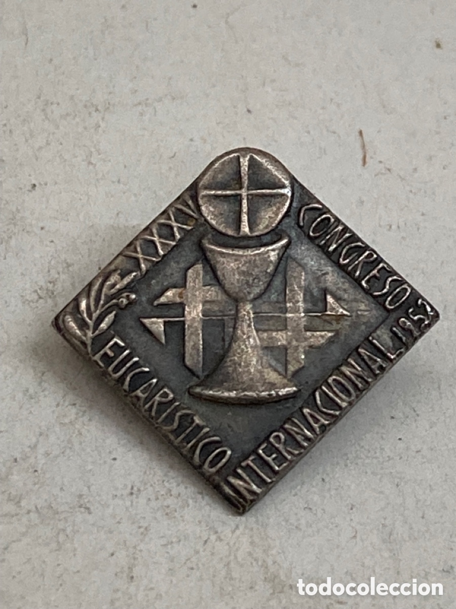 Joyeria: Broche religioso met&aacute;lico - Foto 1