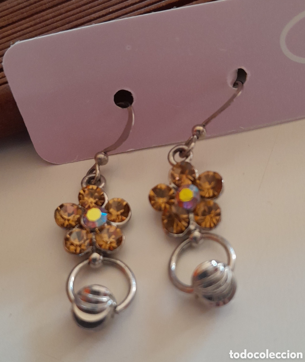 Joyeria: Pendientes de cristal de Swarovski - Foto 1