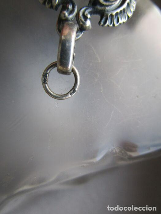 Joyeria: PULSERA DE PLATA DE 925 ML Y 7 GRANATES GRANDES - Foto 17