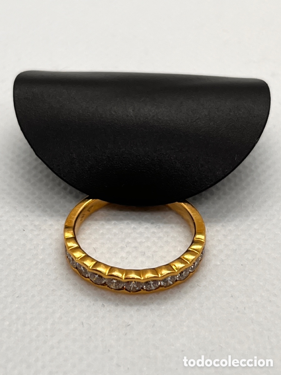 Joyeria: Anillo diamantes oro amarillo - Foto 4