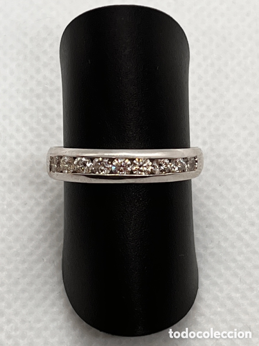 Joyeria: Anillo diamantes oro blanco - Foto 1