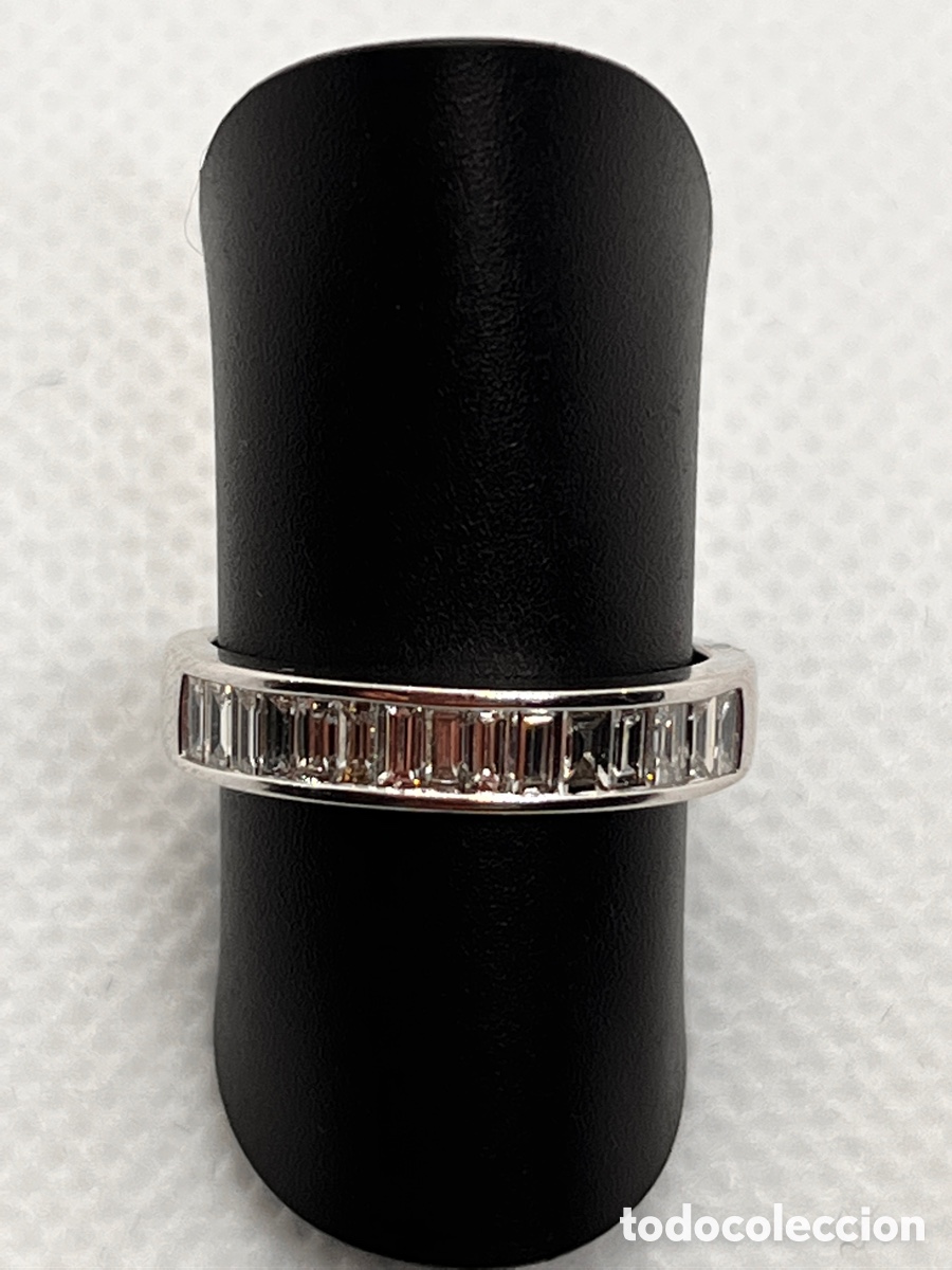 Joyeria: Anillo diamantes oro blanco - Foto 1