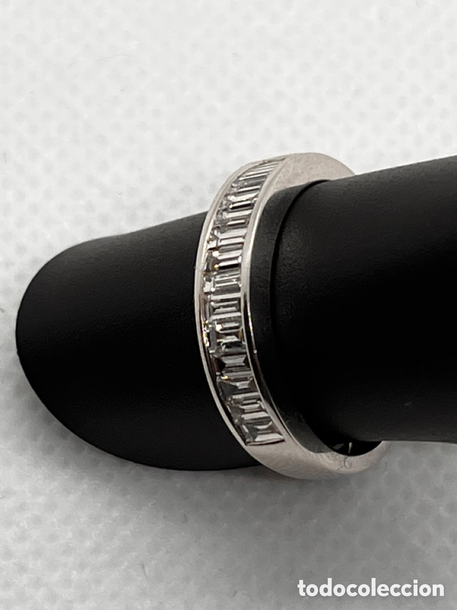 Joyeria: Anillo diamantes oro blanco - Foto 2