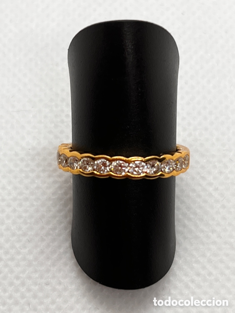 Joyeria: Anillo diamantes oro amarillo - Foto 1