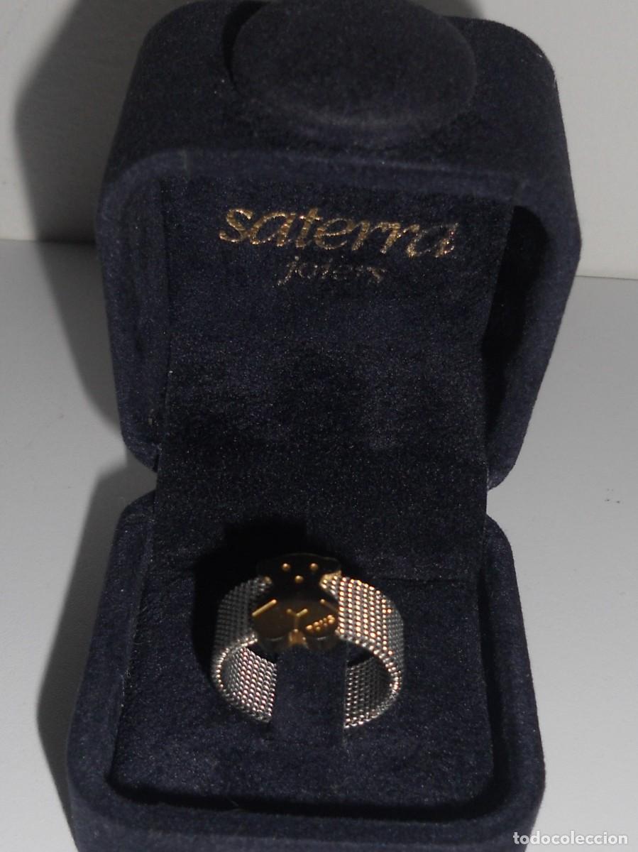 Joyeria: PRECIOSO ANILLO DE ORO Y ACERO - Foto 6