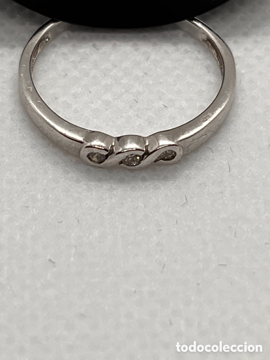 Joyeria: Anillo diamantes oro blanco - Foto 4