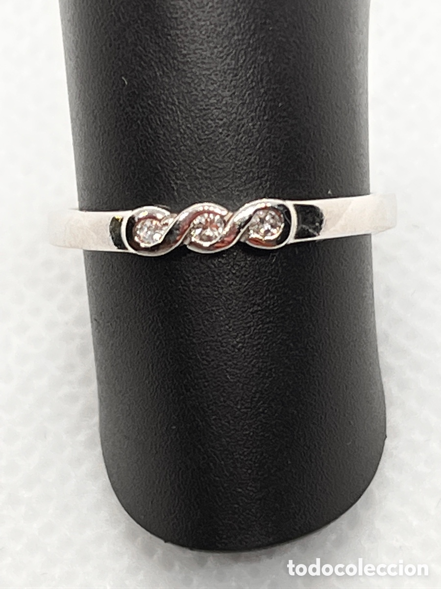 Joyeria: Anillo diamantes oro blanco - Foto 1
